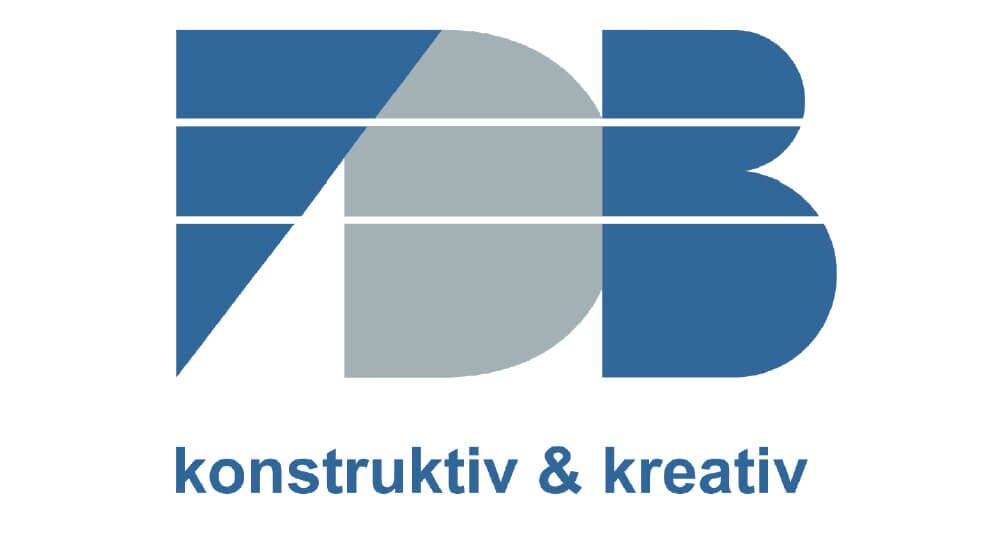 Blau-graues Logo Fachvereinigung Deutscher Betonfertigteilbau