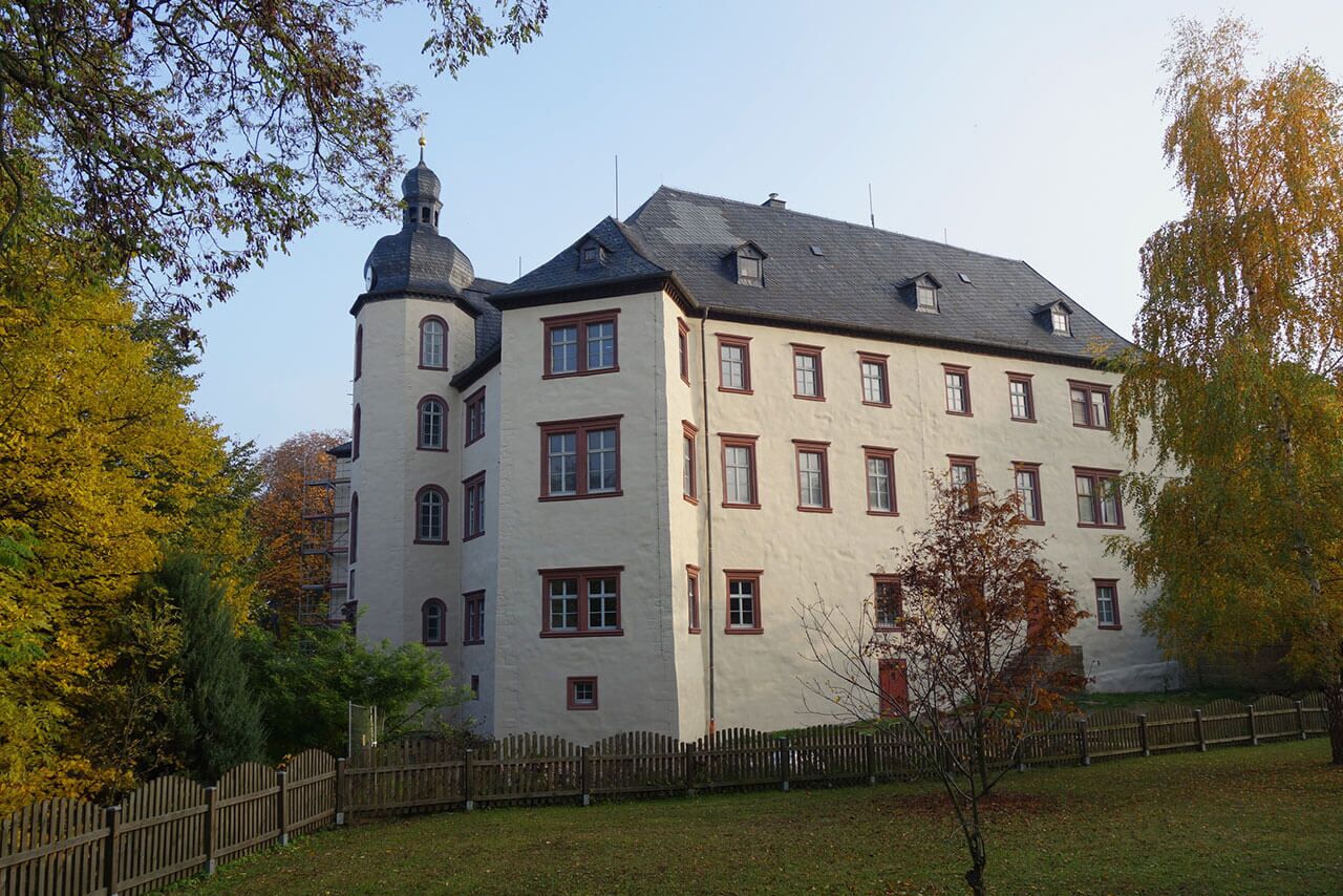 Außenansicht von Schloss Wiehe